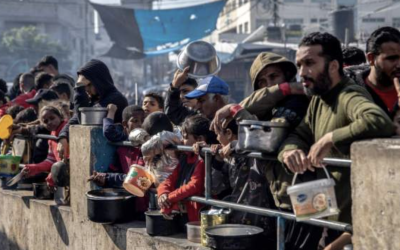 HOSPITALES DESBORDADOS Y FALTA DE COMIDA ACENTÙAN LA CRISIS HUMANITARIA EN FRANJA DE GAZA